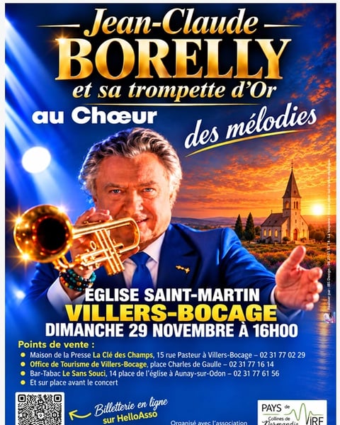 Jean-Claude Borelly et sa trompette d'or, Au Chœur des Mélodies
