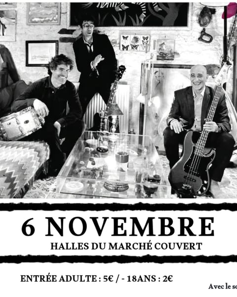 Concert du groupe JERKA au profit du Téléthon