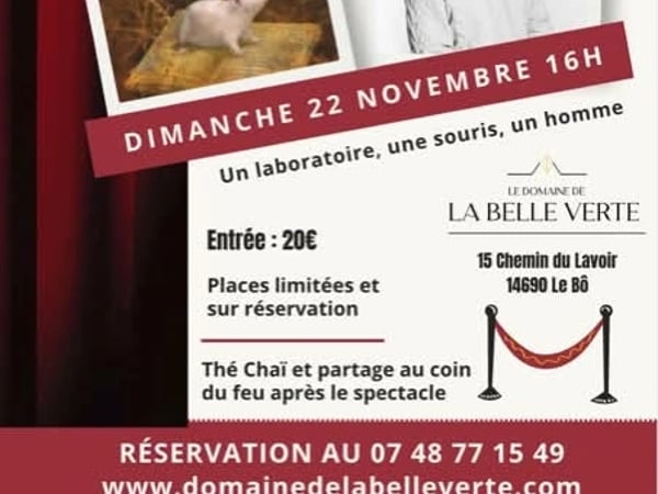 Lecture théâtralisée : Des fleurs pour Algernon