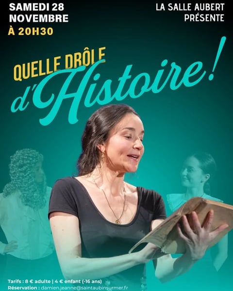 Soirée théâtre : Quelle drôle d'Histoire !